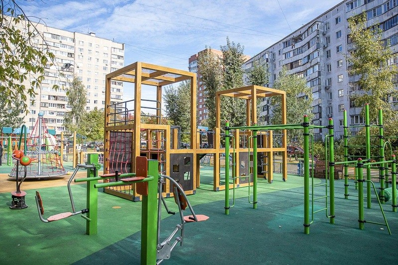 Почти 800 детских площадок снова откроются с 1 июля в Одинцовском округе, Июнь