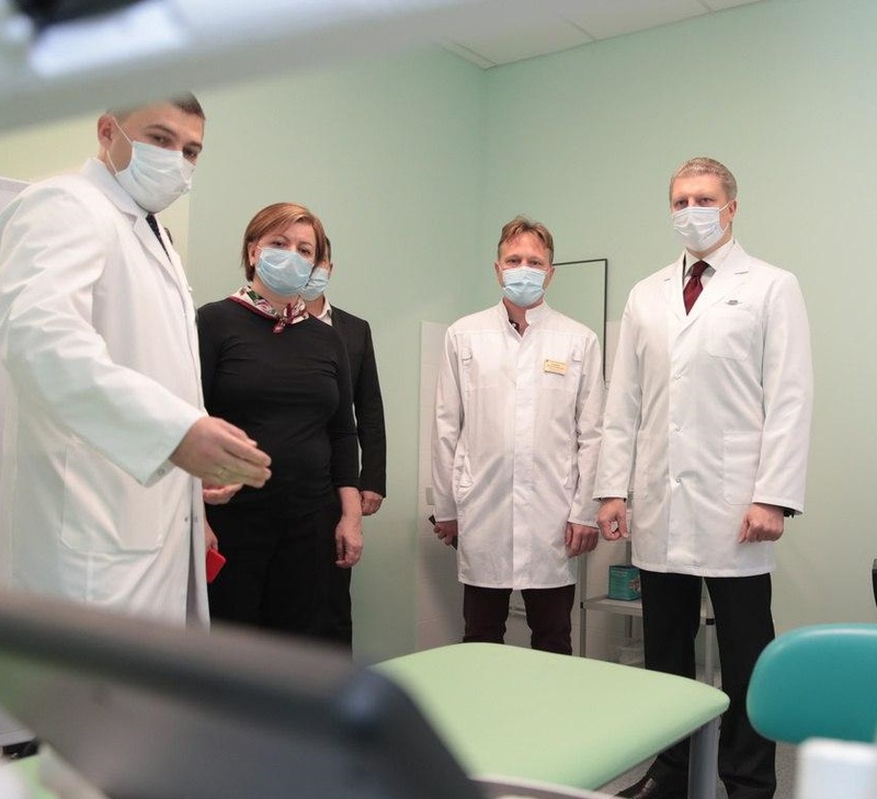 Андрей Иванов открыл в Одинцово новый консультативно-диагностический центр на 1500 посещений в смену, Октябрь