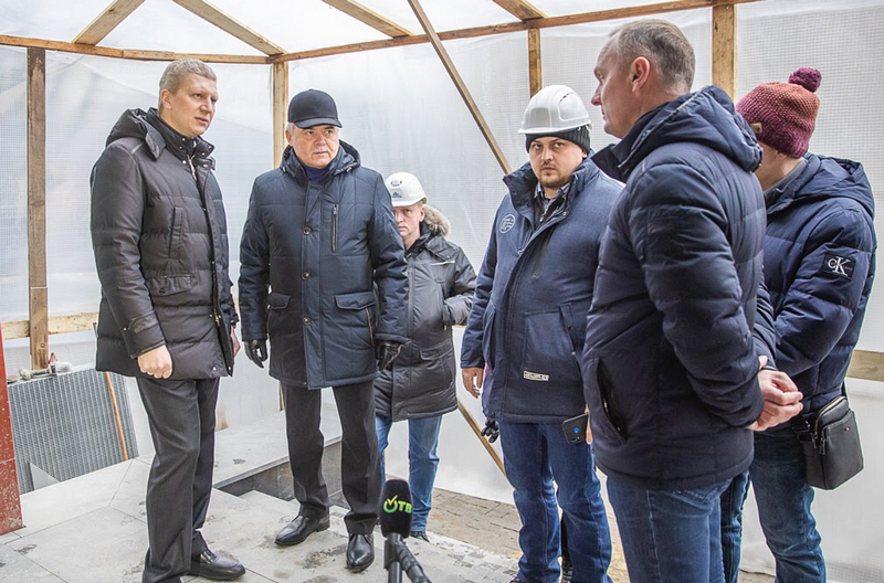 Андрей Иванов проверил соблюдение графика ремонтных работ в Одинцовском военкомате