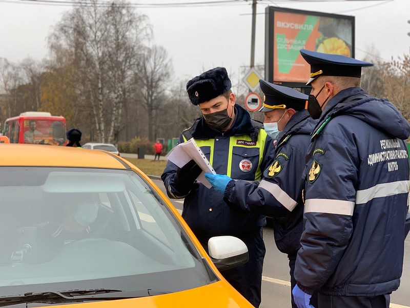 Такси текст 1, Одинцовская Госавтоинспекция провела профилактическое мероприятие «Такси»