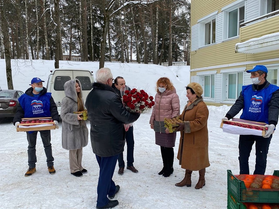«Витаминная помощь» была оказана Клиническому центру в Звенигороде и инфекционному отделению Одинцовской областной больницы, Январь