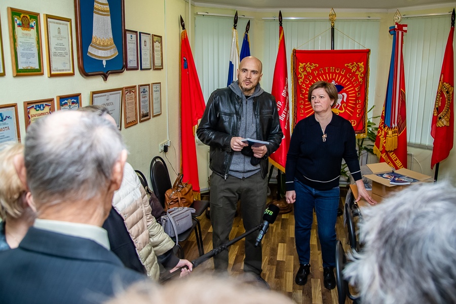 Дмитрий Голубков встретился с трудовыми коллективами и ветеранскими организациями Одинцовского округа, Апрель