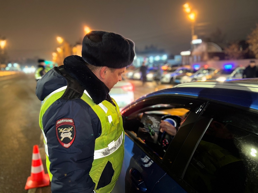 В Одинцовском округе проходит профилактический рейд «Нетрезвый водитель», Февраль