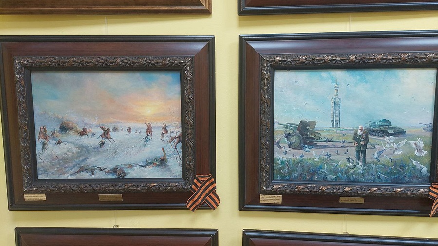 В Одинцовском историко-краеведческом музее открылась выставка «Моя Россия» художника Анатолия Попова
