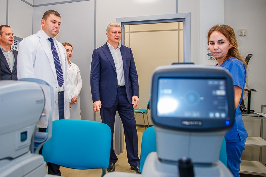 Поликлиника текст 2, Глава Одинцовского округа Андрей Иванов открыл новую поликлинику в Ромашково