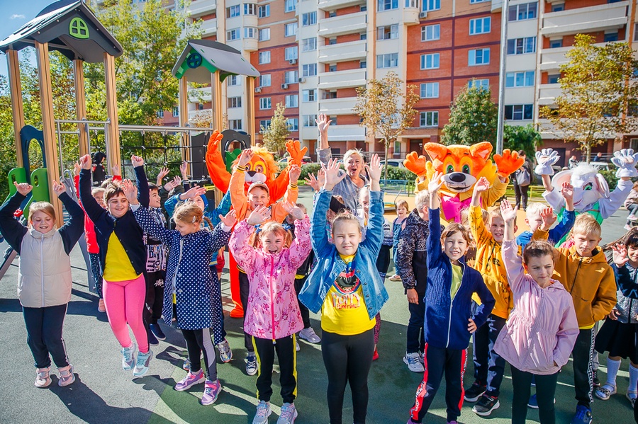 VLR s, Две новые детские площадки по губернаторской программе открыли в городе Голицыно и поселке ВНИИССОК