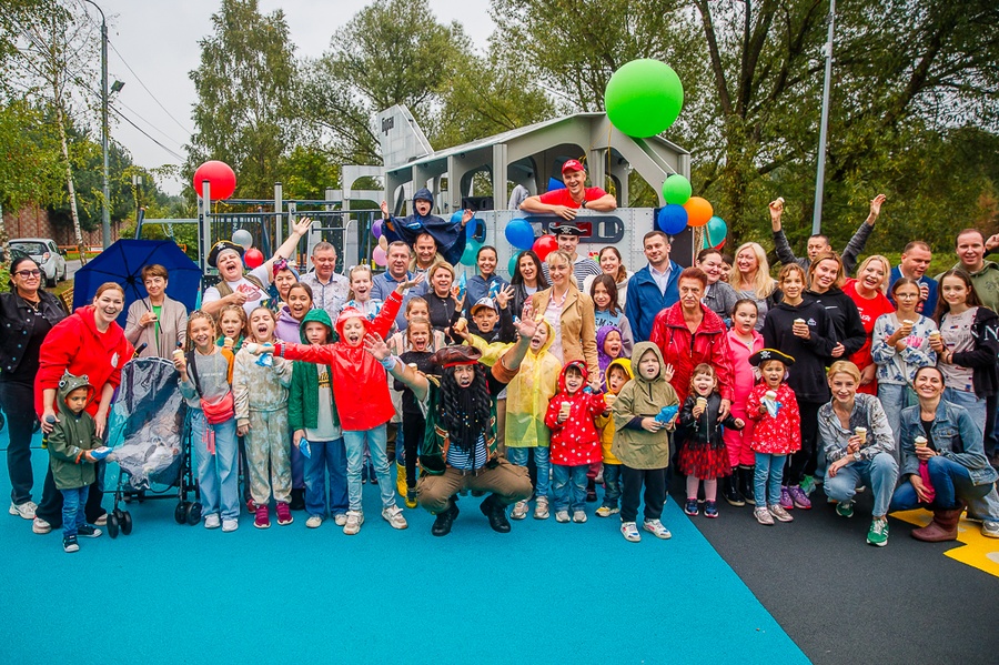 VLR s, В деревне Шульгино открылась новая детская игровая площадка, установленная в рамках реализации программы губернатора Московской области