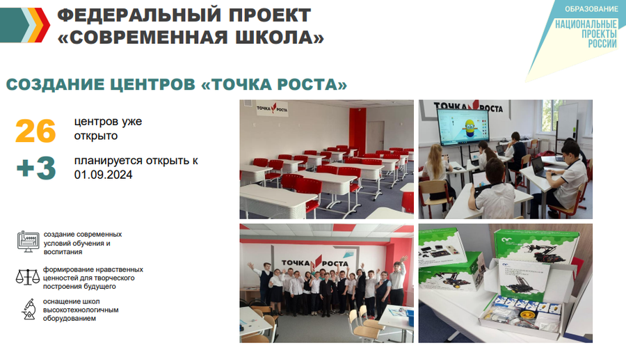 Проекты текст 2, В Одинцовском округе реализуются более 10 федеральных и региональных образовательных проектов