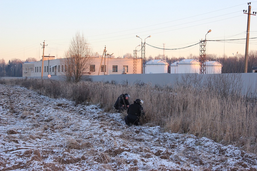 Тренировка текст 6, Правоохранители провели в Одинцовском округе антитеррористические учения