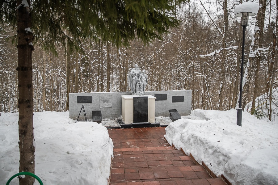 VLR s, Андрей Иванов осмотрел территорию воинского мемориала на Ратехинском шоссе в Звенигороде