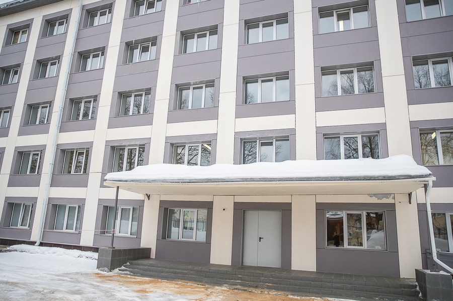 VLR s, Глава Одинцовского округа Андрей Иванов осмотрел обновленное общежитие Звенигородского финансово-экономического колледжа