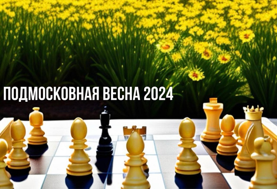 С 30 апреля по 8 мая в Одинцовском округе пройдет шахматный фестиваль «Подмосковная весна 2024», Апрель
