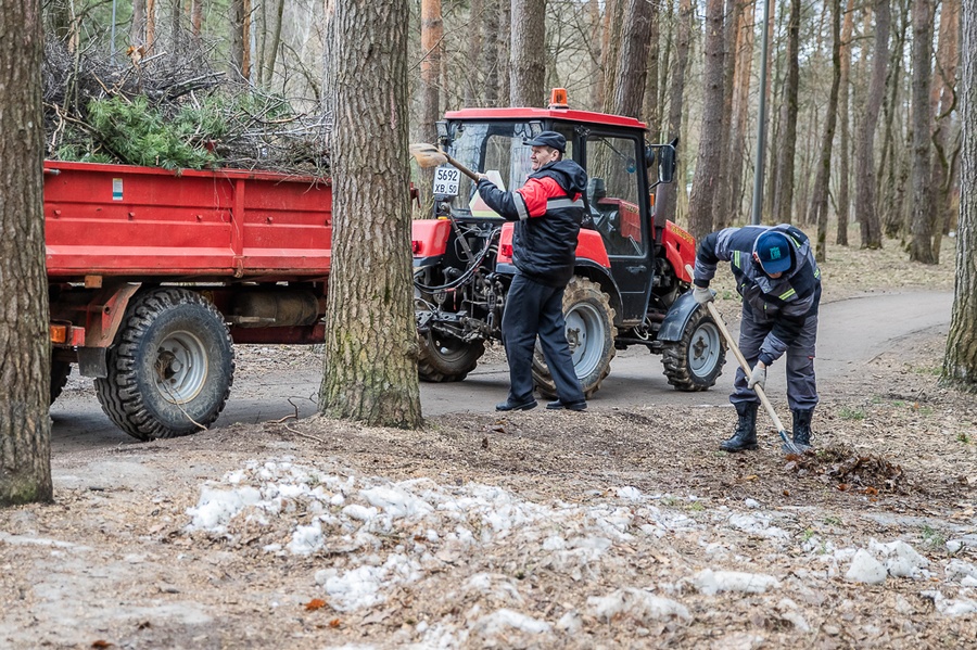 VLR s, Андрей Иванов: парки Одинцовского округа активно приводят в порядок после зимы