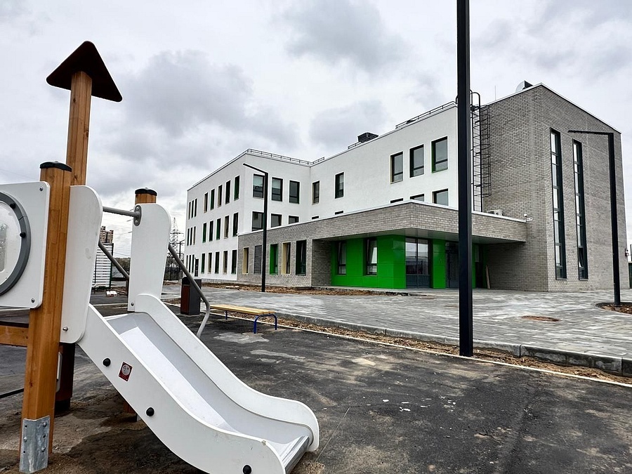 Завершено строительство детского сада в квартале «Семейный» Одинцовского округа
