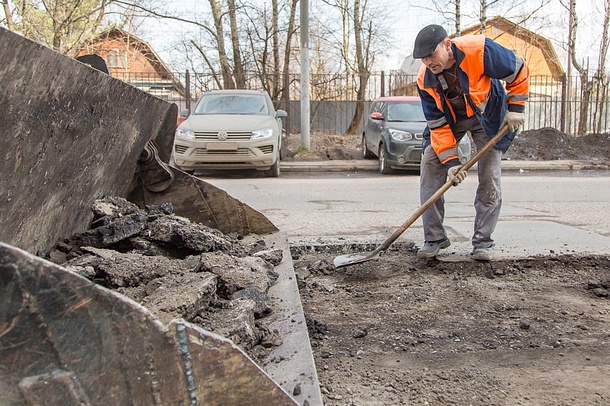 В 2018 году в Одинцовском районе отремонтируют более 6000 ям, Апрель