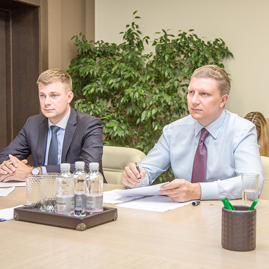 Андрей Иванов на встрече с предпринимателями