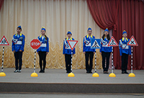 Одинцовские школьники участвуют в районном этапе областного марафона по пропаганде безопасности на дорогах