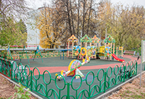 Новая детская площадка открылась в Никольском