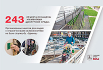 В Одинцовском районе более 240 объектов оборудовали элементами «доступной среды» в 2016 году