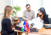 Марина Юденич и Егор Кончаловский проинспектировали ход приёма документов в Общественную палату Одинцовского района