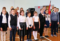 Военно-патриотическая эстафета «Салют Победе!» стартовала в Часцовской школе