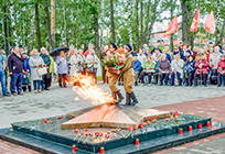 Ежегодная патриотическая акция «Свеча памяти» в Одинцово собрала более 100 человек