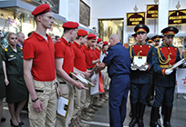 Юнармейцы Одинцовского района впервые приняли участие в международном конкурсе «Воин Содружества»
