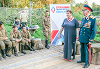 Ветераны-ракетчики встретились c воспитанниками военно-исторического лагеря «Память поколений»