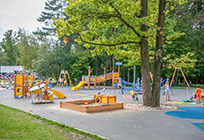 Детская площадка Одинцовского парка культуры, спорта и отдыха признана лучшей в Московской области