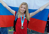 Елена Куличенко из Одинцово заняла второе место на юношеском Олимпийском Европейском фестивале