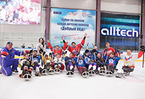 В Одинцово открылась первая секция по хоккею для детей с ограниченными возможностями здоровья