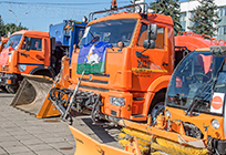 Более 100 единиц коммунальной техники Одинцовского района приняли участие во Всероссийской акции