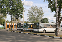 В Голицыно на автобусной площадке заменили более 2000 квадратных метров дорожного полотна