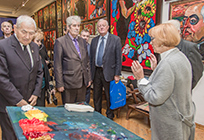 Одинцовские ветераны посетили Галерею искусств Зураба Церетели