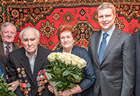 Глава Одинцовского района поздравил ветерана Великой Отечественной войны Ивана Позывного со 100-летним юбилеем