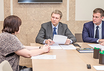 Глава Одинцовского района провел еженедельную встречу с предпринимателями