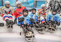 В Одинцово представили первую в Московской области детскую команду по следж-хоккею «Умка»