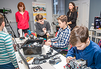 В Одинцовском районе открылся первый Центр молодежного инновационного творчества «Роболатория»