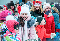 Ледовый карнавал прошел в Голицыно