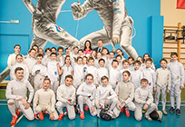 Одинцовскую школу по фехтованию посетила двукратная Олимпийская чемпионка Яна Егорян