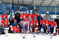 В Успенском завершился турнир по хоккею на Кубок главы сельского поселения