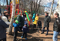 По инициативе депутата-единоросса область выделила средства на строительство детской площадки в Новом городке