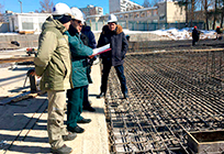 Строительство детского садика на 400 мест в поселке Горки-10 идет по графику