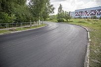 На улице Садовая в Одинцово заменили 14 тысяч квадратных метров дорожного полотна
