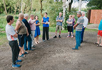 Жаворонковские единороссы провели встречу с жителями деревни Солманово