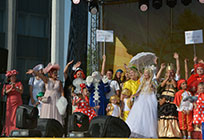 Карнавальное шествие состоялось в рамках празднования Дня города Одинцово