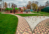Детская игровая площадка открылась в селе Лайково Одинцовского района