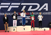Арина Пучко завоевала золото на международном турнире G2 «FrenchOpen» по тхэквондо ВТФ в Париже