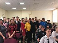 Студенты «Одинцовского техникума» встретились с депутатом Госдумы Оксаной Пушкиной