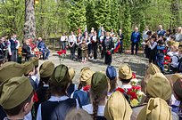 В Жаворонковском почтили память защитников Отечества в годы войны